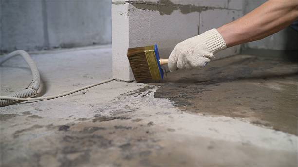 Crawl space vapor barrier installation in Liverpool, NY